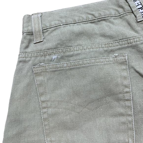Bugle Boy Khaki Vintage Mens Shorts Size 36 - Picture 4 of 5